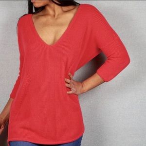 NWOT Express Coral Oversized Sweater. Size Small.